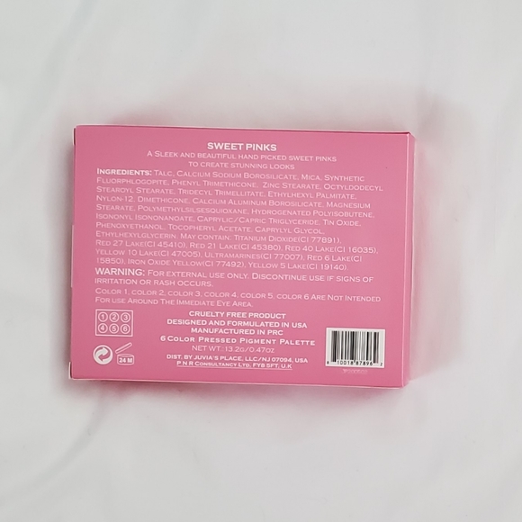 The Sweet Pinks Mini Palette by Juvia's Place - Picture 9 of 13